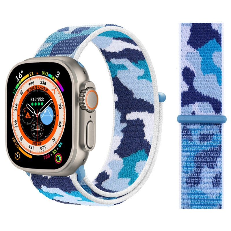 Nylon Loop Band For Apple Watch