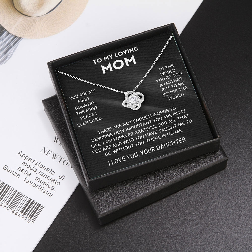 Flower Chain Necklace for Mothers Day