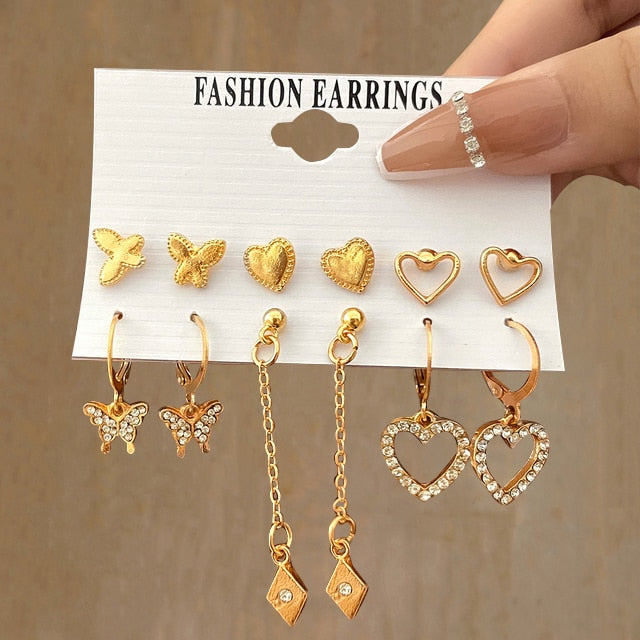 Pretty Earrings Set