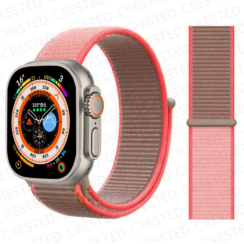 Nylon Loop Band For Apple Watch