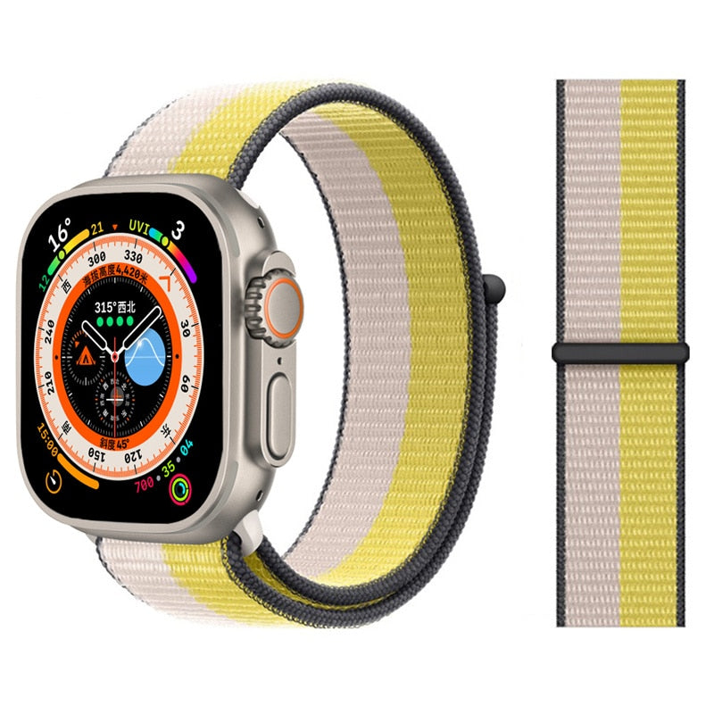 Nylon Loop Band For Apple Watch