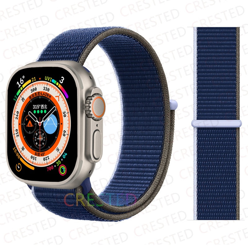 Nylon Loop Band For Apple Watch