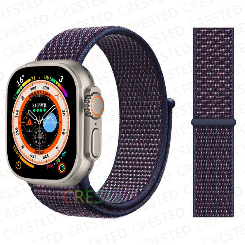 Nylon Loop Band For Apple Watch