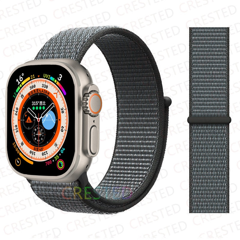 Nylon Loop Band For Apple Watch