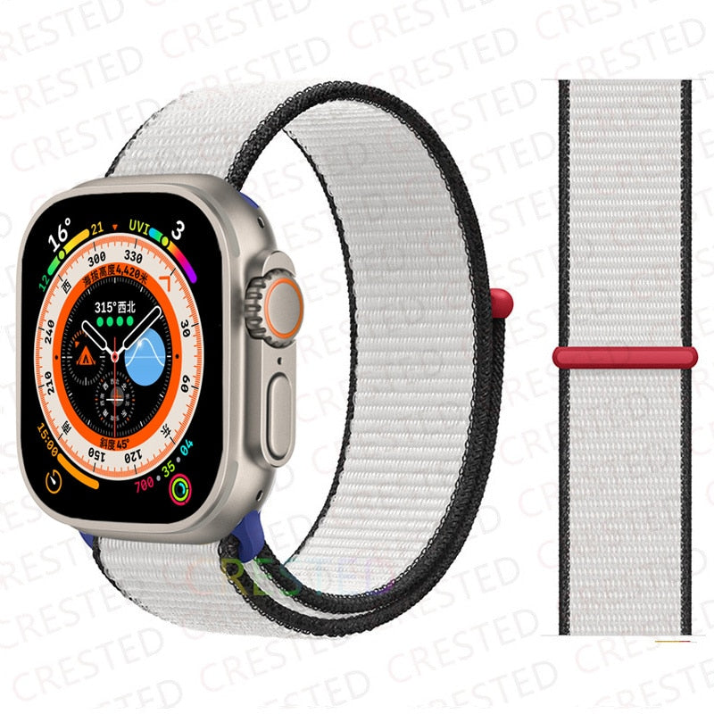 Nylon Loop Band For Apple Watch