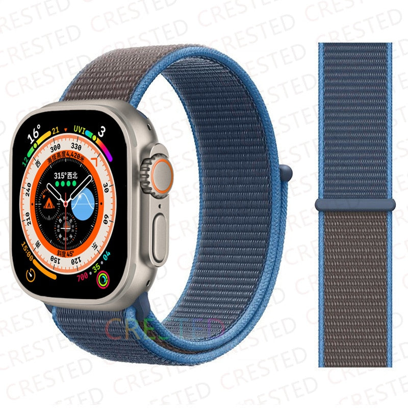 Nylon Loop Band For Apple Watch