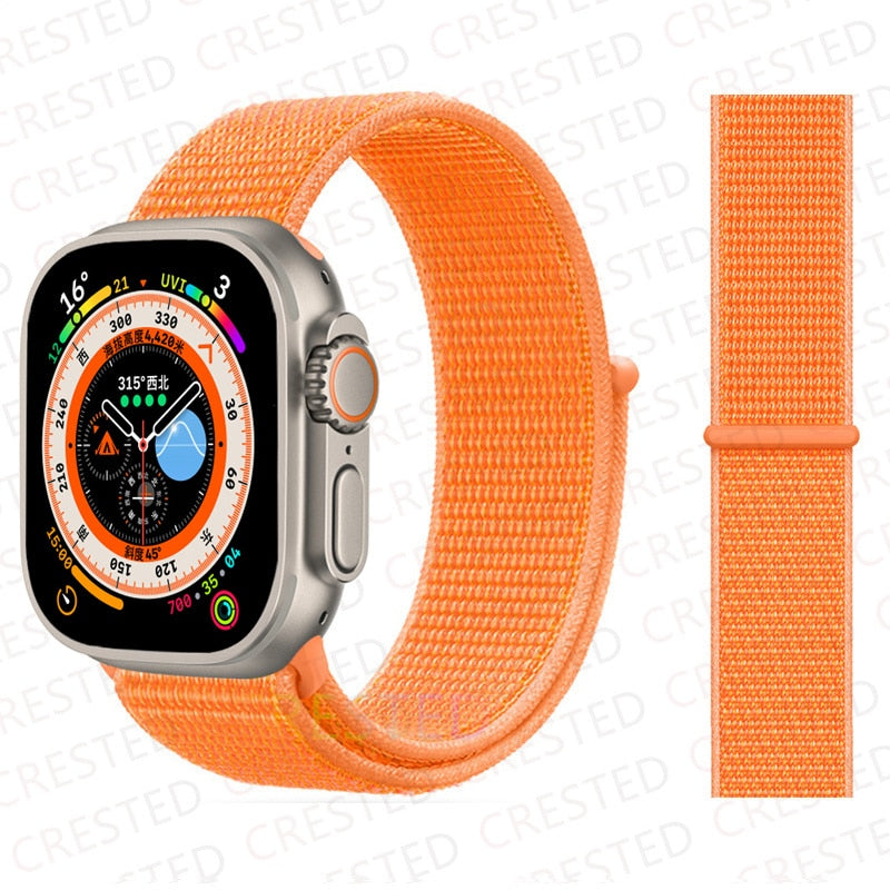 Nylon Loop Band For Apple Watch