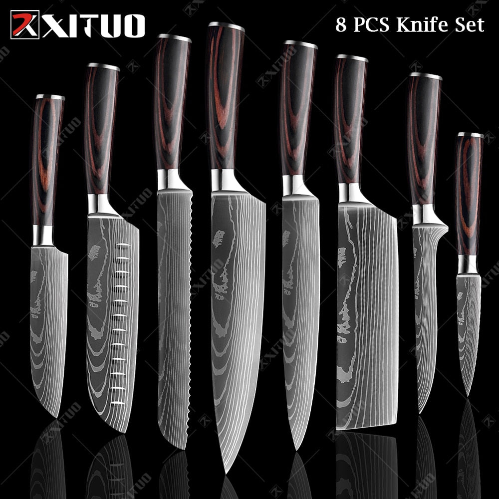 XITUO Chef Kitchen knife Set