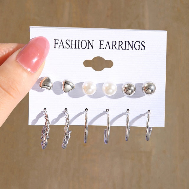 Pretty Earrings Set
