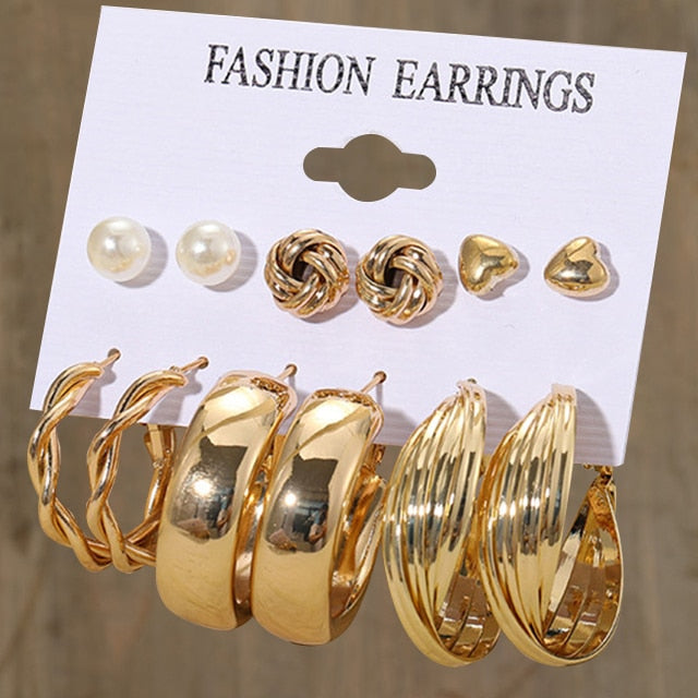 Pretty Earrings Set