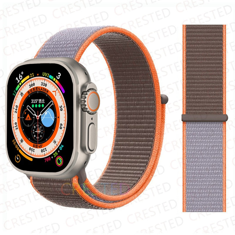 Nylon Loop Band For Apple Watch