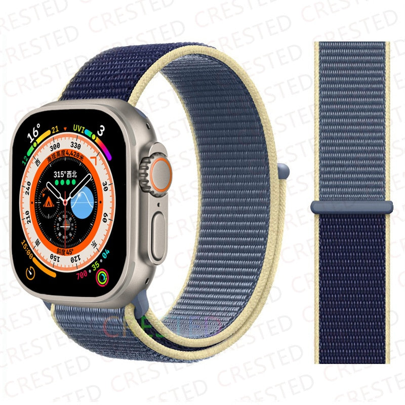 Nylon Loop Band For Apple Watch