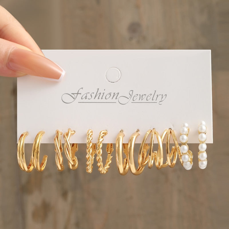 Pretty Earrings Set