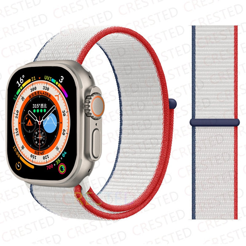 Nylon Loop Band For Apple Watch