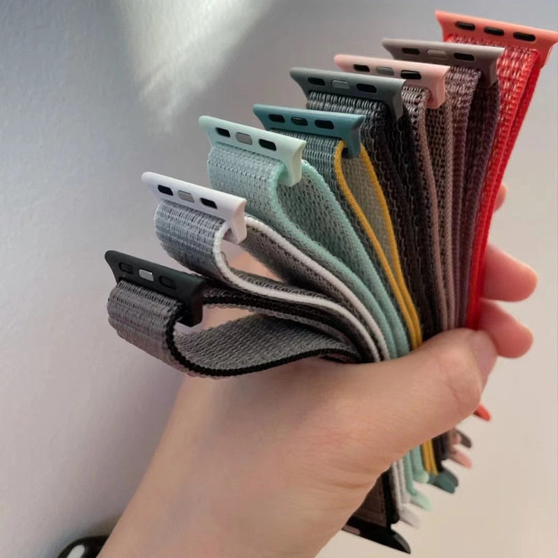 Nylon Loop Band For Apple Watch