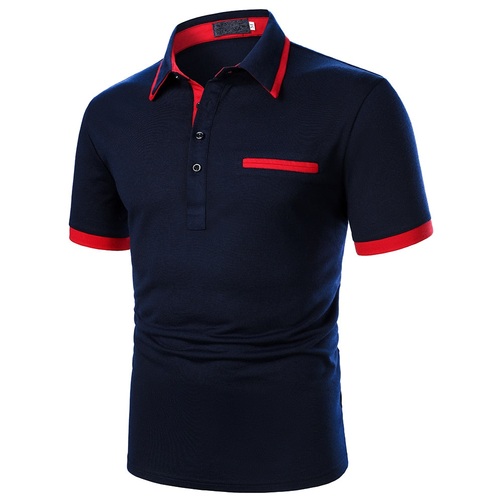 Contrast Polo Shirt