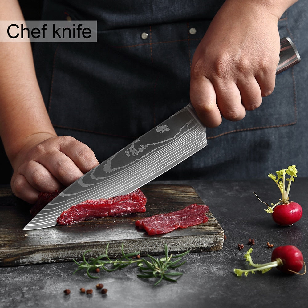 XITUO Chef Kitchen knife Set