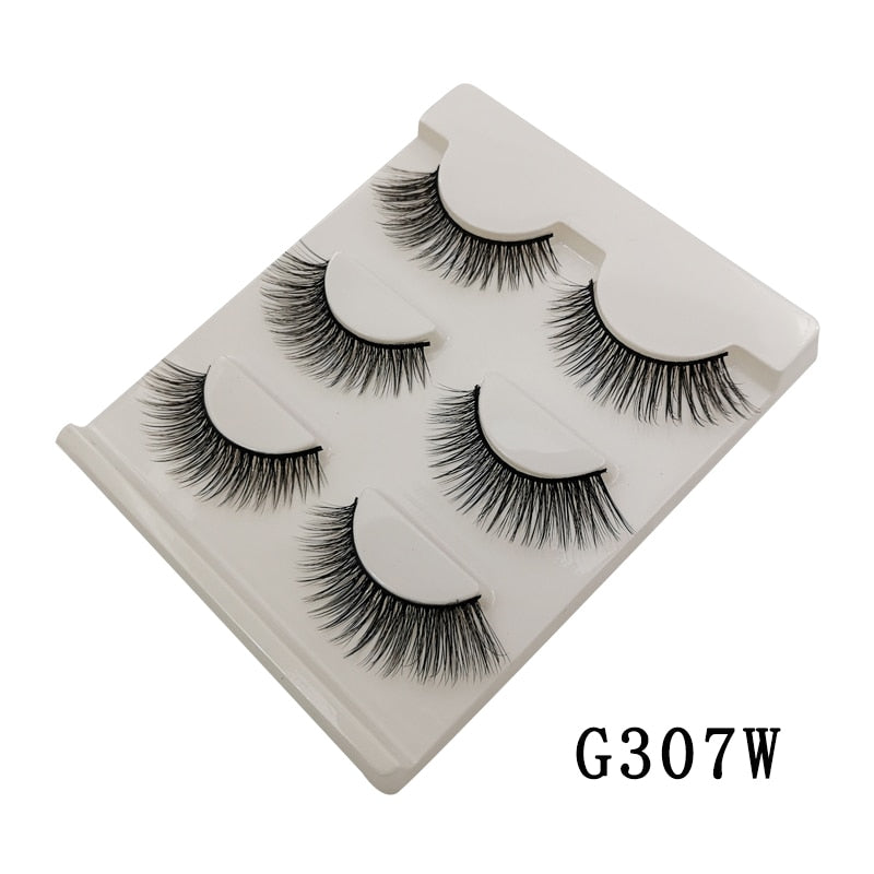 Dramatic False Eyelashes kit