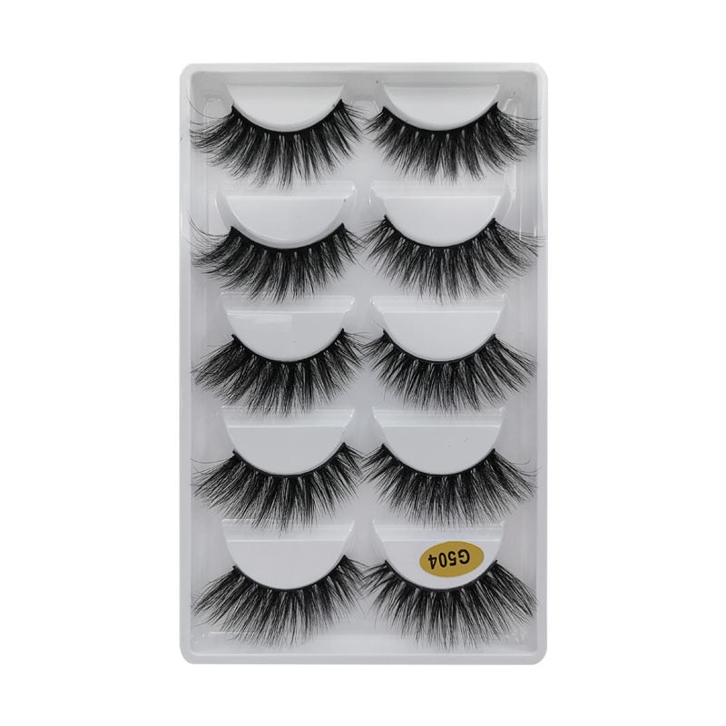 Dramatic False Eyelashes kit