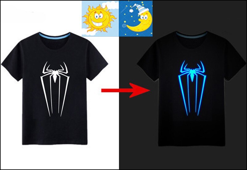 Noctilucent Neon Print T-Shirt