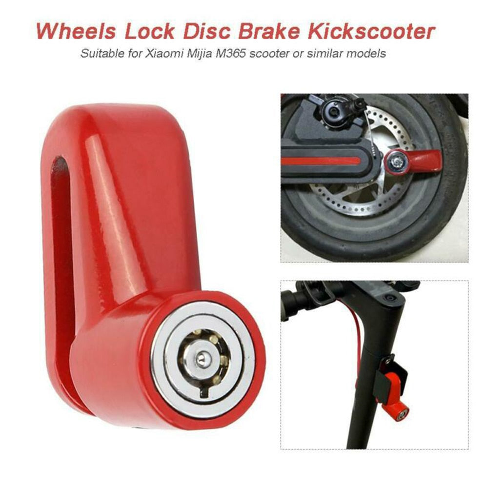 Anti-theft Disc Brake Lock with Steel Wire