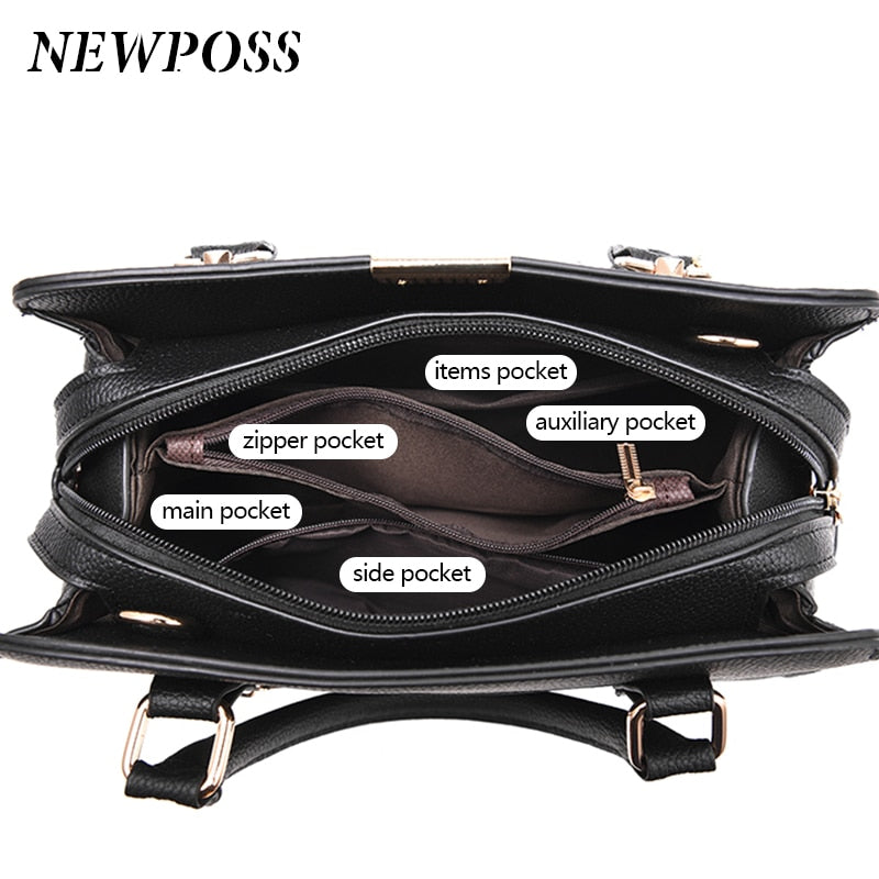 Newposs Luxury Ladies Handbag