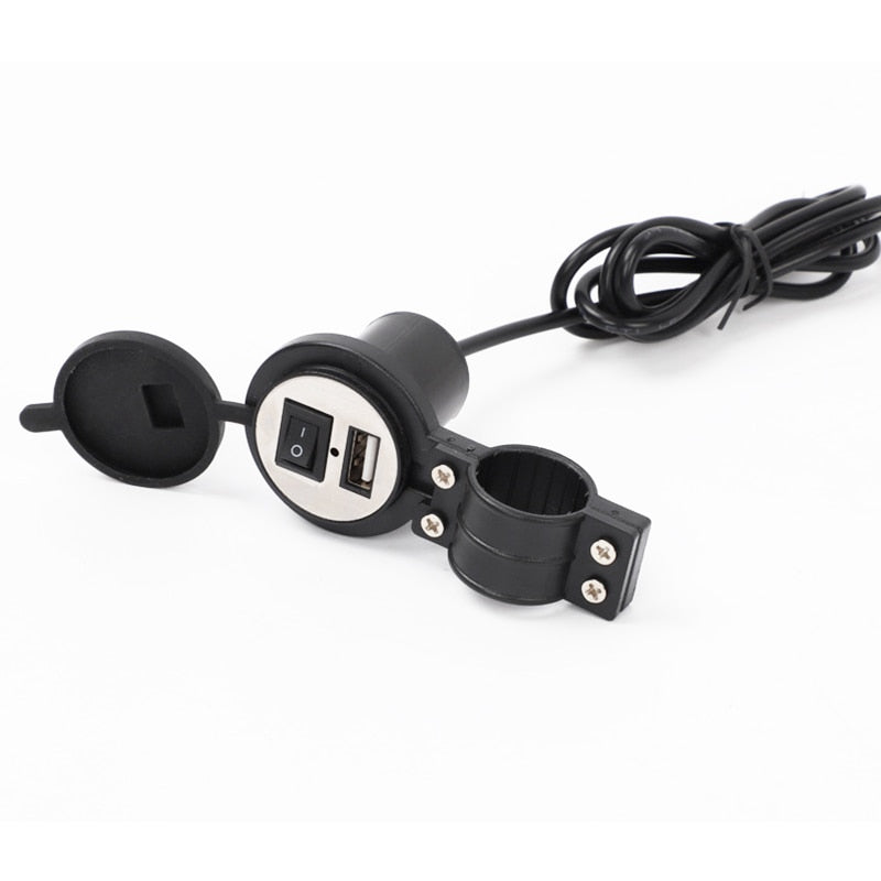 Motorcycle Handlebar USB Charger