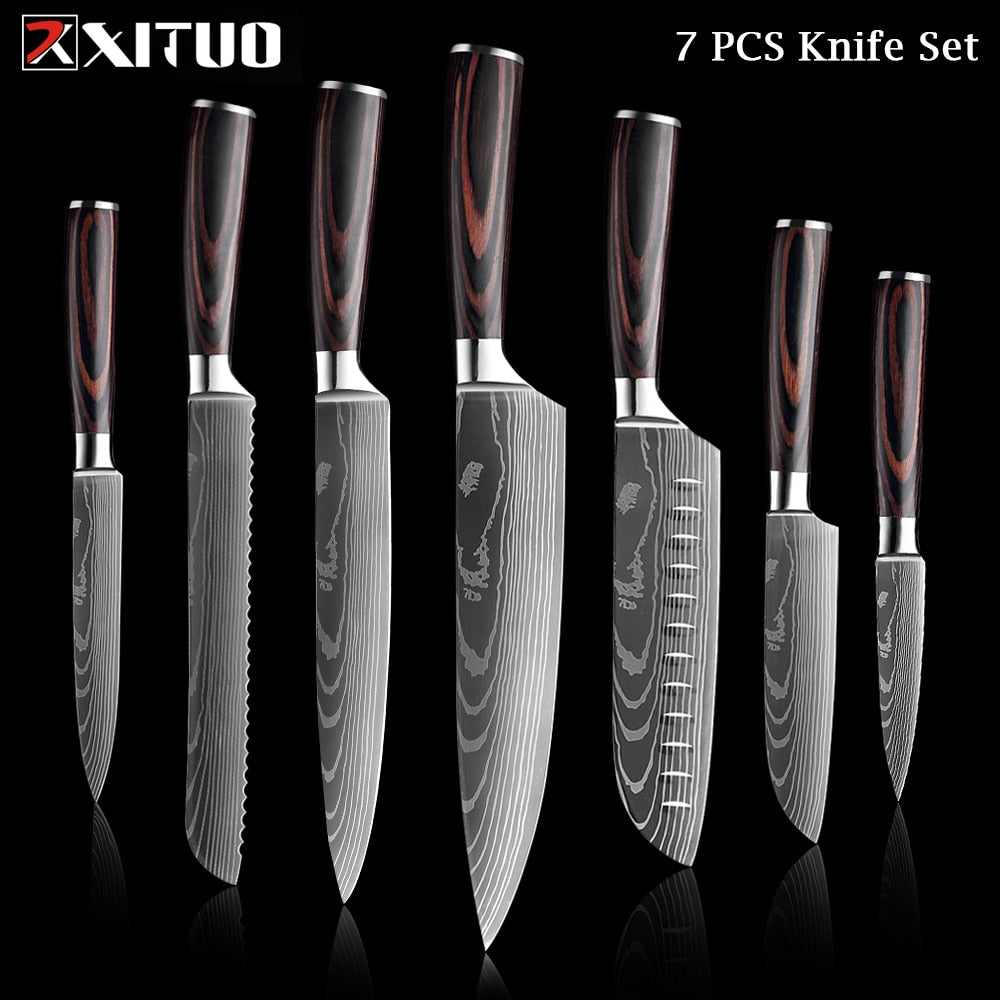 XITUO Chef Kitchen knife Set