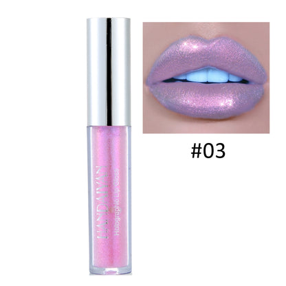 6 Colors Laser Holographic Gloss Liquid Lipstick