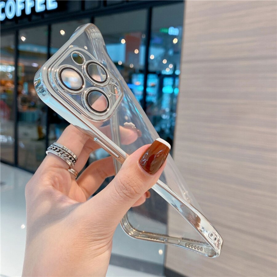 Clear Silicone Case For iPhone