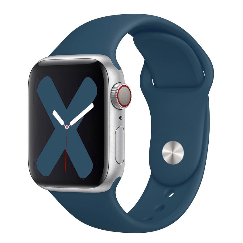 Silicone Strap For Apple Watch