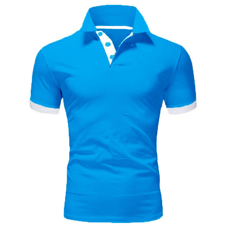 Men Polo Shirt Short Sleeve