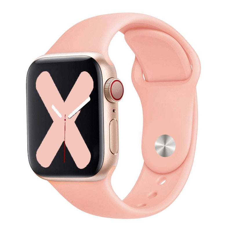 Silicone Strap For Apple Watch