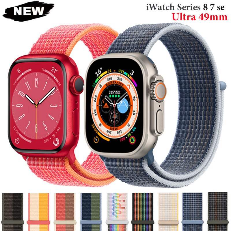 Nylon Loop Band For Apple Watch