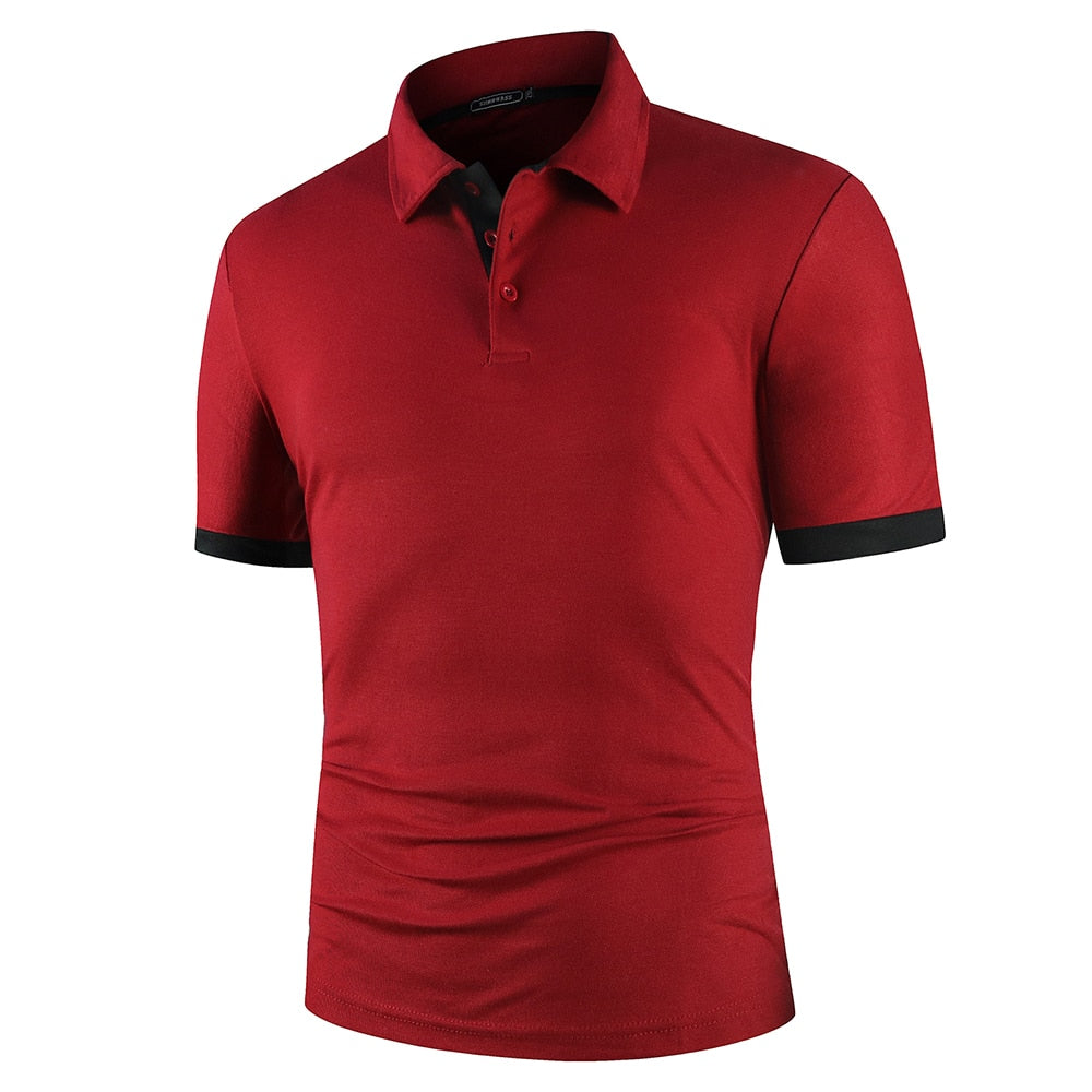 Men Polo Shirt Short Sleeve