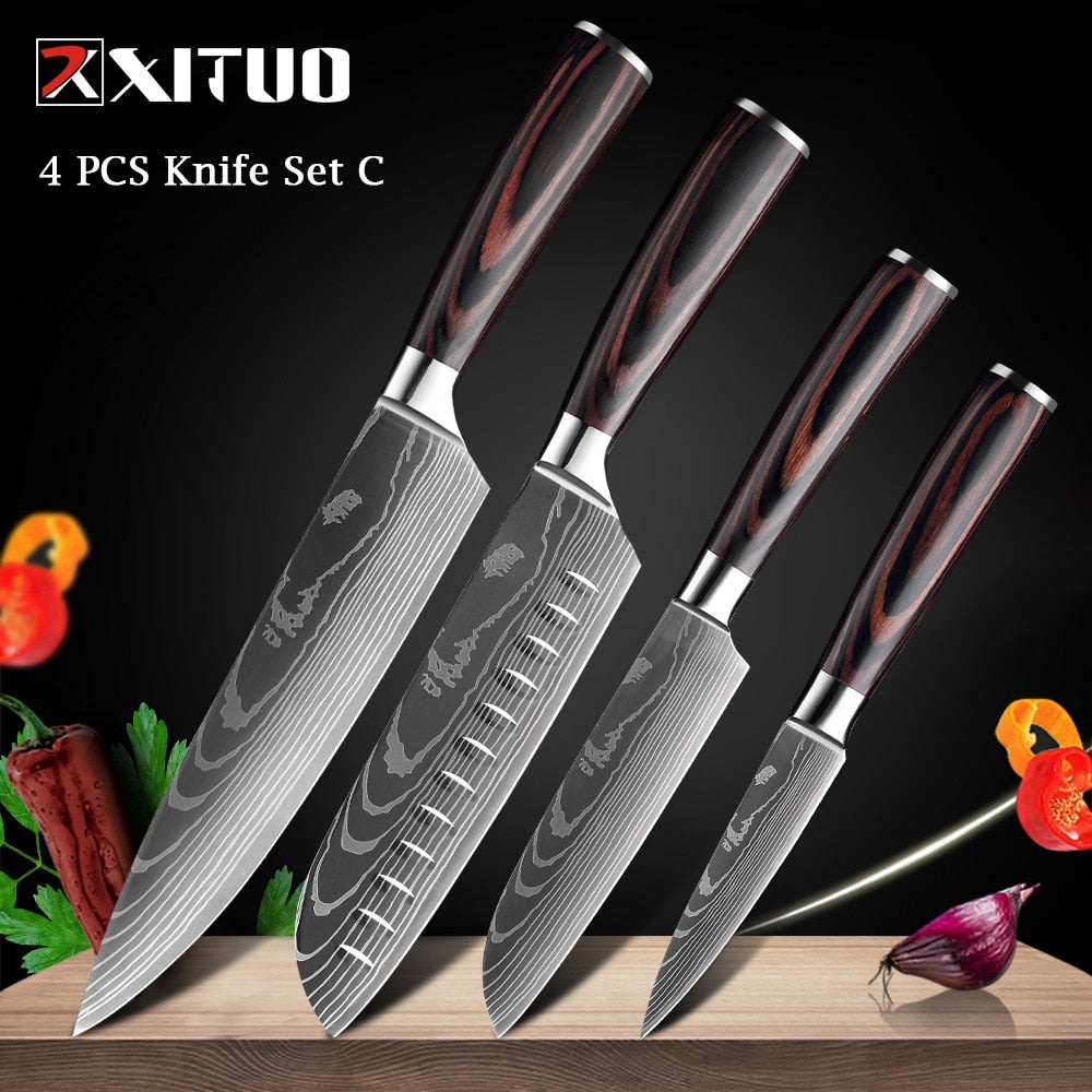 XITUO Chef Kitchen knife Set