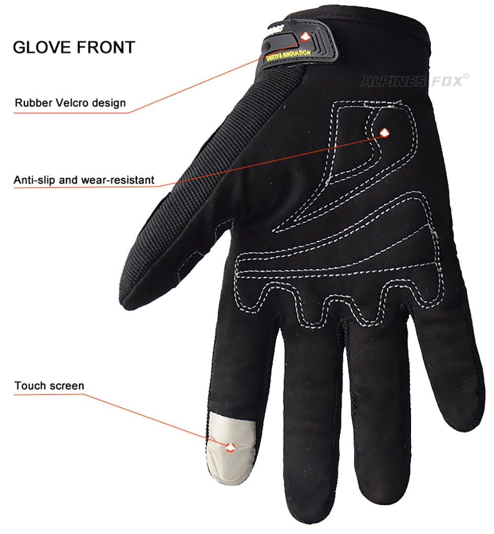 SUOMY Full Finger Racing Motorcycle Gloves