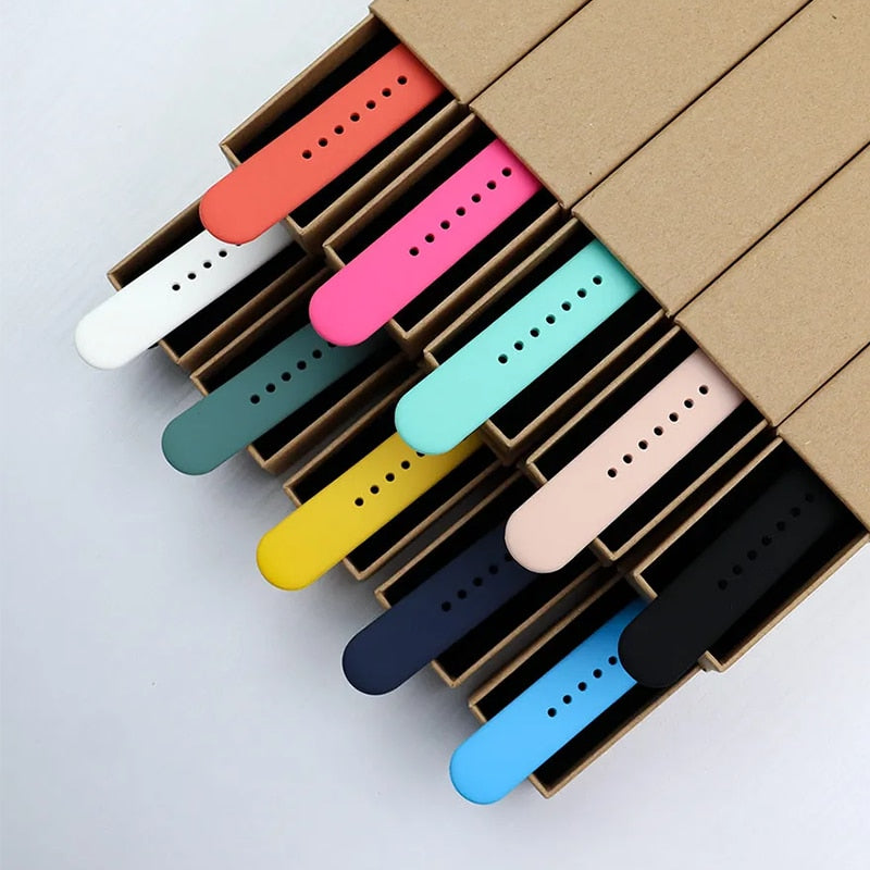 Silicone Strap For Apple Watch