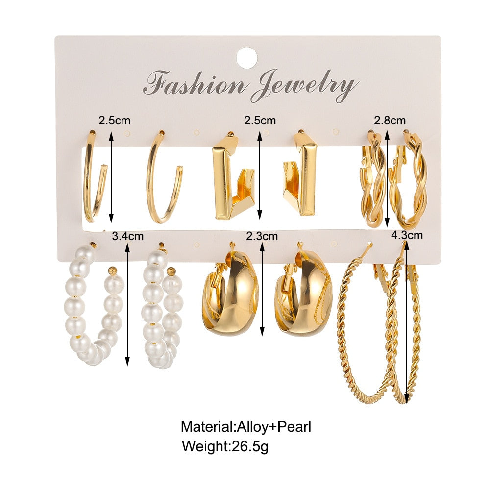 Pretty Earrings Set