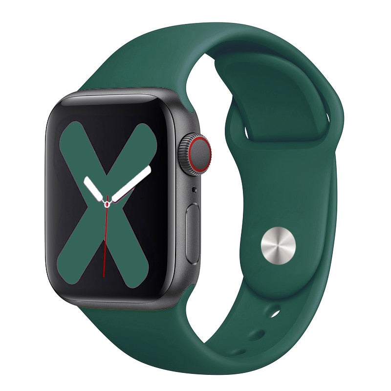 Silicone Strap For Apple Watch