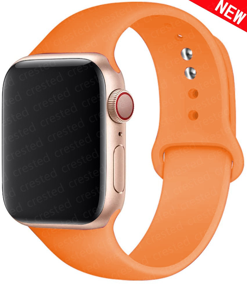 Silicone Strap For Apple Watch