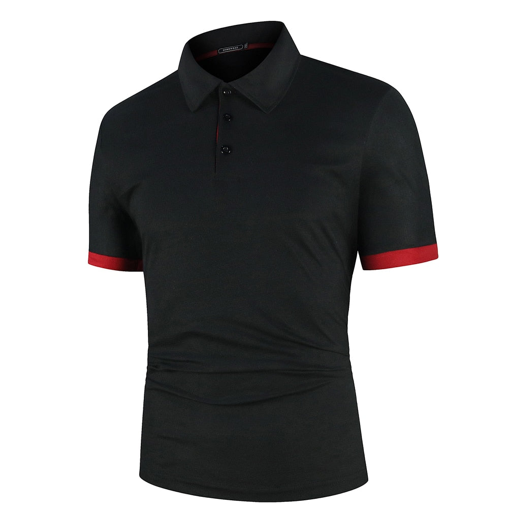 Men Polo Shirt Short Sleeve