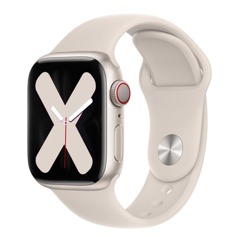 Silicone Strap For Apple Watch