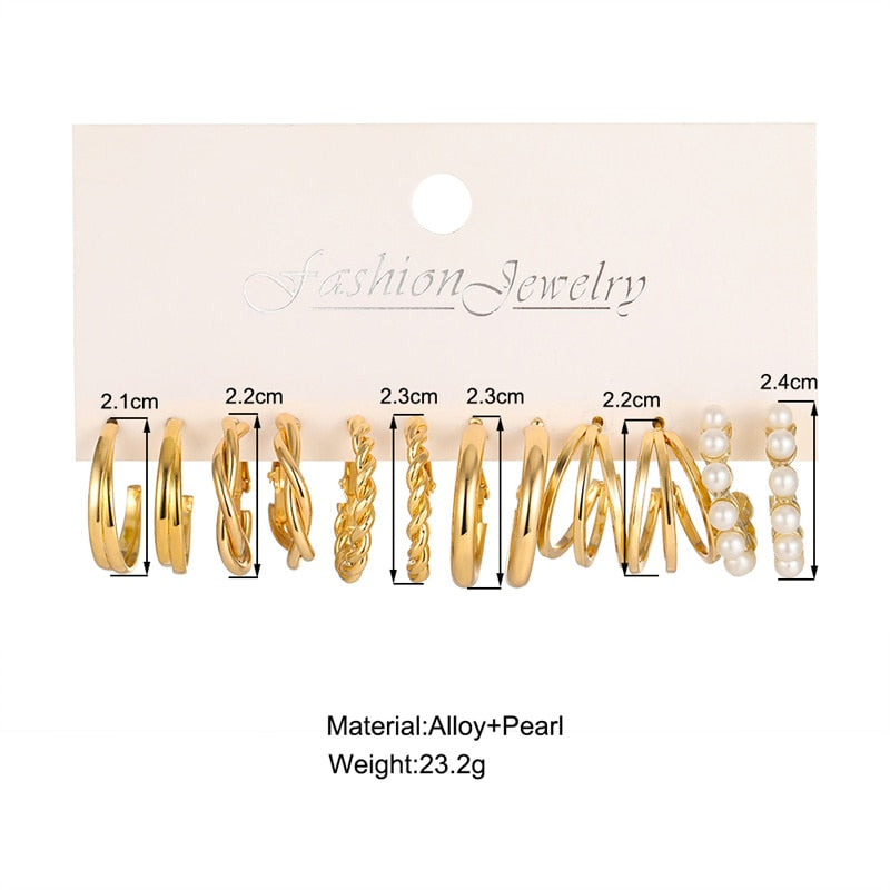 Pretty Earrings Set