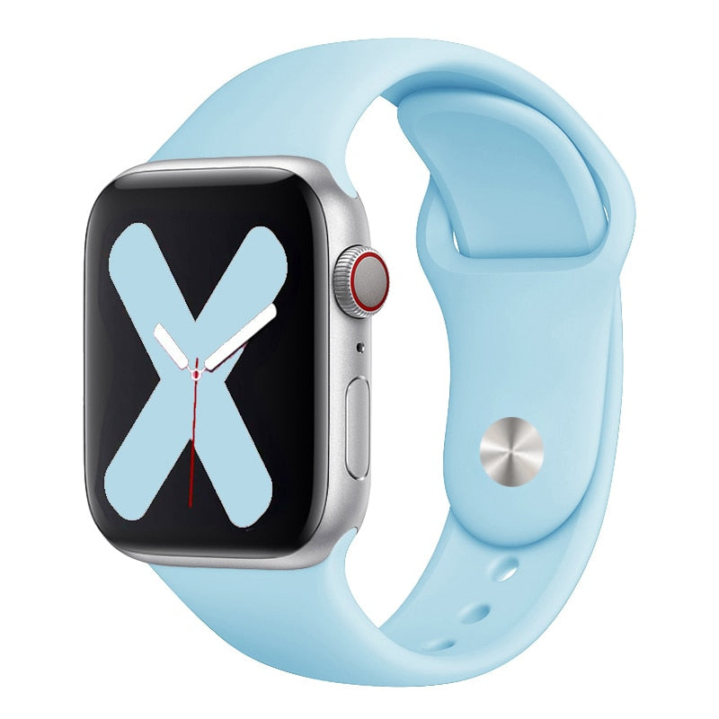 Silicone Strap For Apple Watch