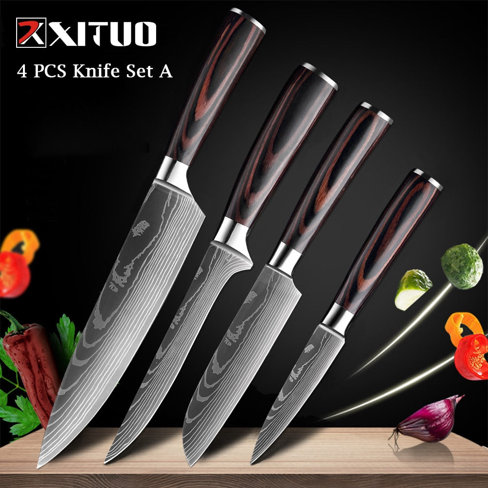 XITUO Chef Kitchen knife Set