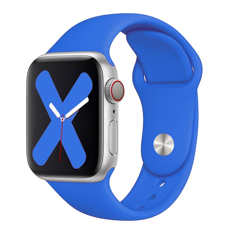 Silicone Strap For Apple Watch