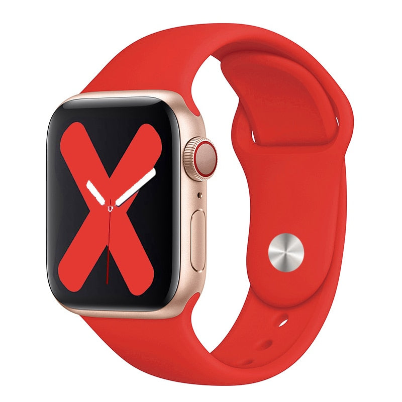 Silicone Strap For Apple Watch