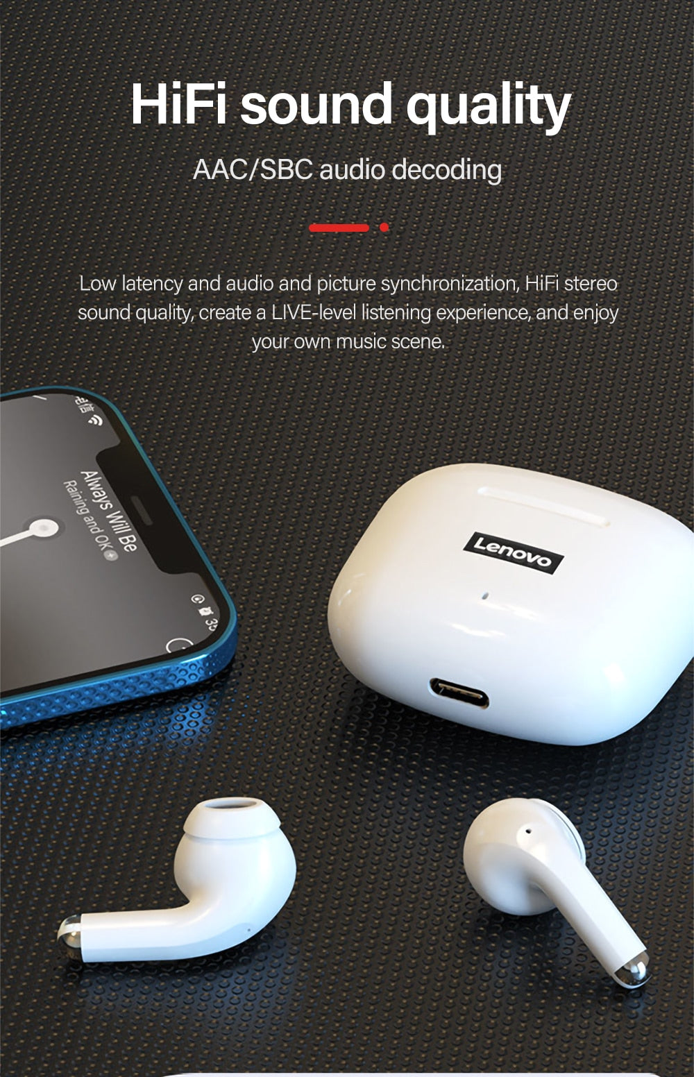 Lenovo LP40 Pro TWS Earphones