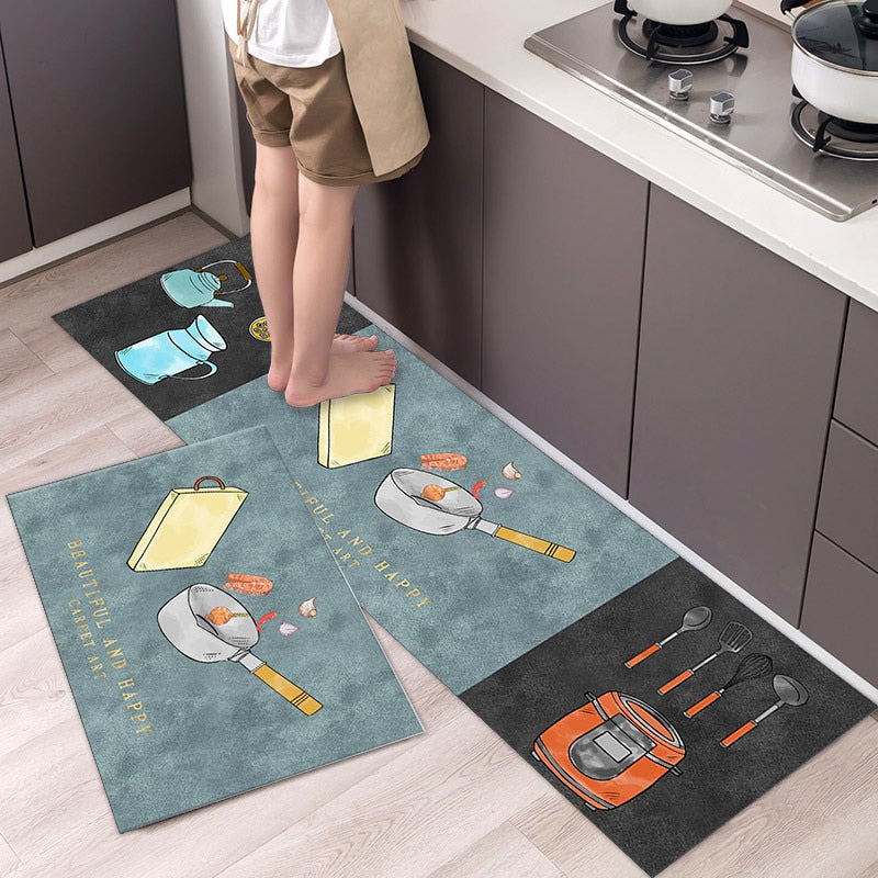 Kitchen Decor Mat Floor